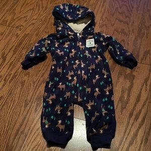 Fleece snowsuit
